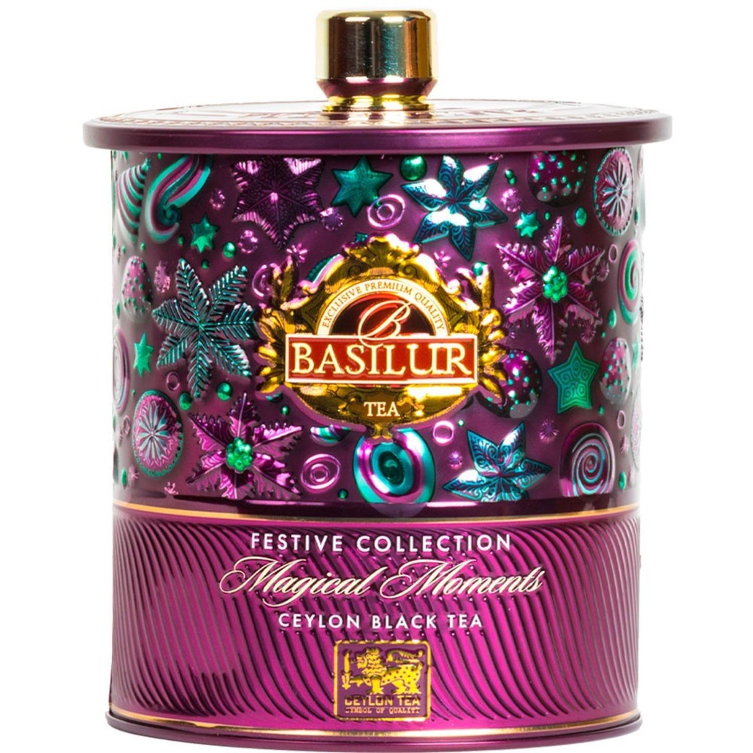 TÉ NEGRO FESTIVE - MAGIC MOMENTS - BASILUR - 8