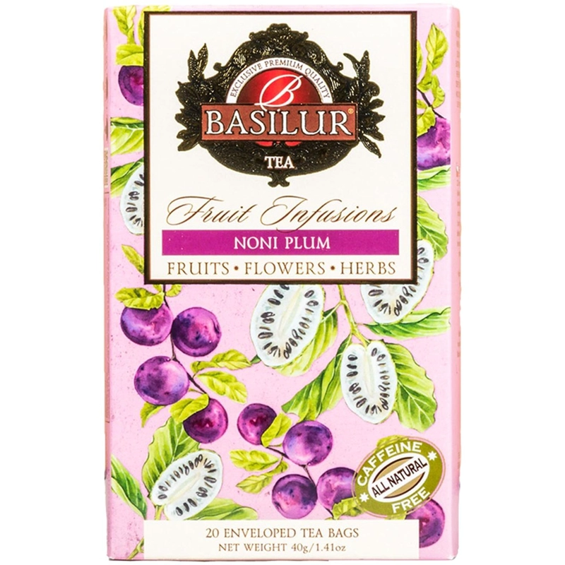 INFUSIONES DE FRUTA - NONI - 20 BOLSITAS - BASILUR - 4