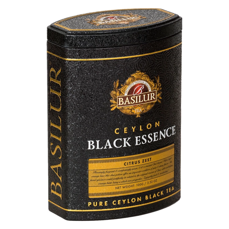 INFUSIONES NARANJA CANELA BASILUR 100 GR BLACK ESCENCE CITRUS ZEN ESPECIAS TEA HOJA - 1