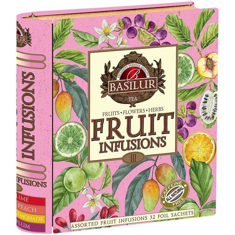 INFUSIONES DE FRUTA - LIBRO SURTIDO FRUTAL VOLUMEN 2 - 32 BOLSITAS - BASILUR - 1