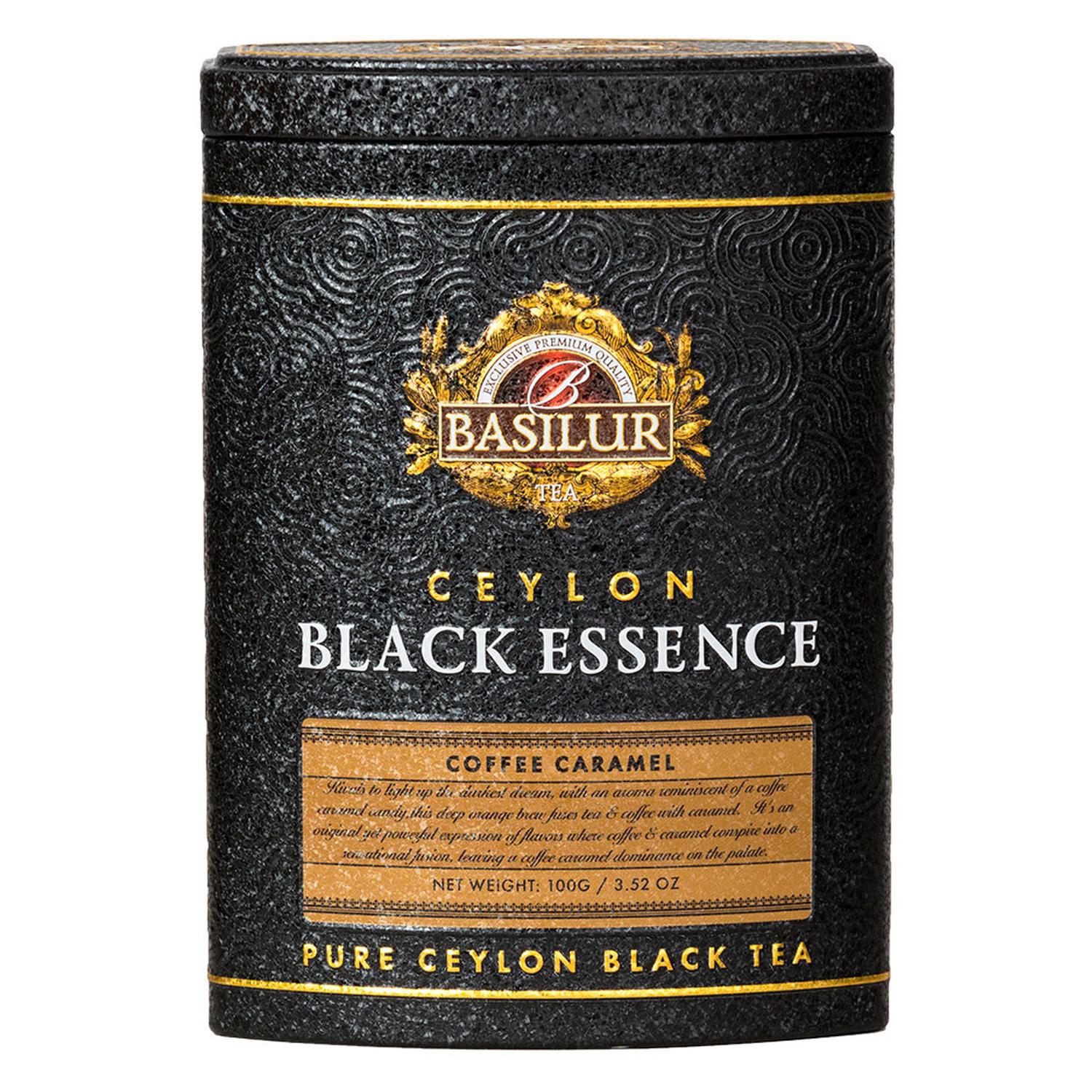 INFUSIONES CARAMELO CAFE TIPSON 100 GR BLACK ESCENCE TEA HOJA BASILUR - 2