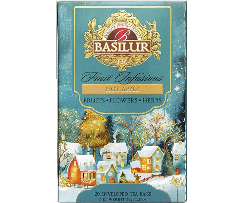 FRUIT INFUSION - HOT APPLE - 20 BOLSAS - BASILUR - 2