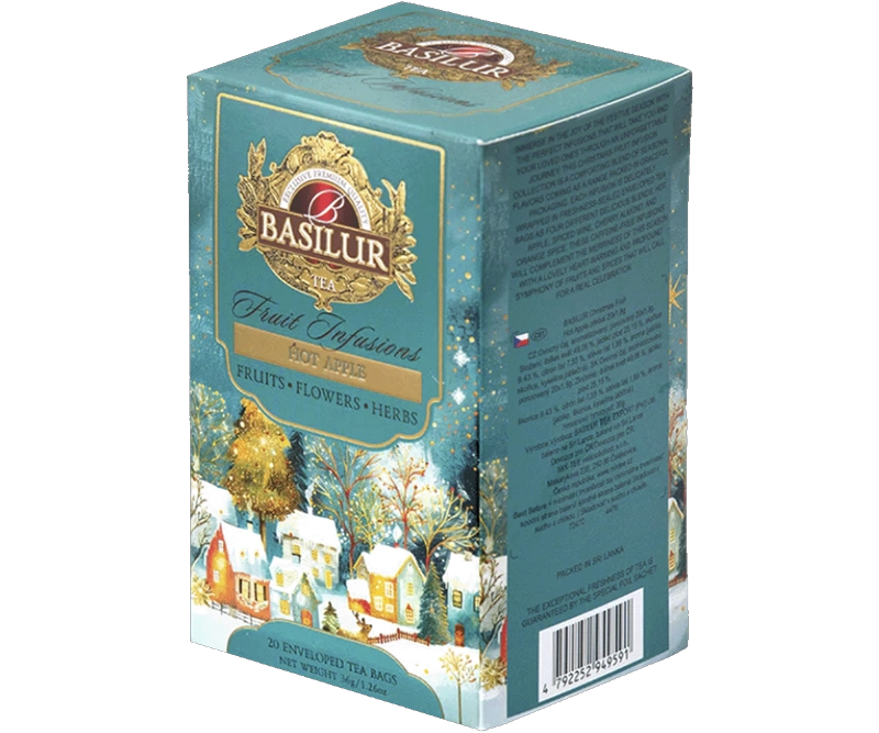 FRUIT INFUSION - HOT APPLE - 20 BOLSAS - BASILUR - 3