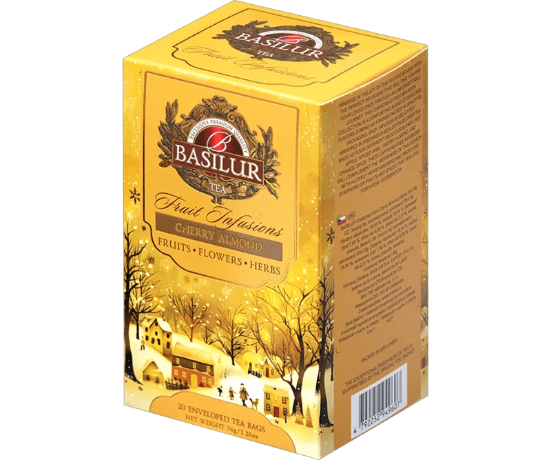 FRUIT INFUSION - INFUSION DE CEREZA Y ALMENDRAS- - 20 BOLSAS - BASILUR - 3