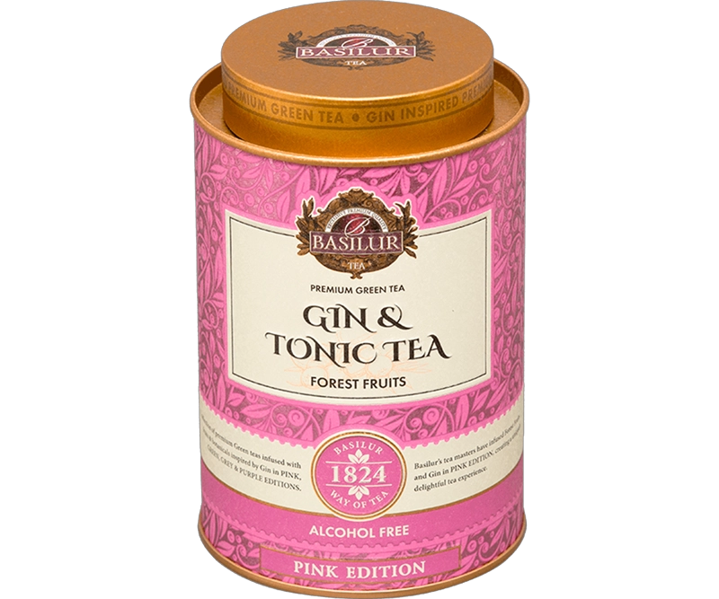 GIN TONIC FOREST PINK - 25 PIRAMIDES - BASILUR - 3