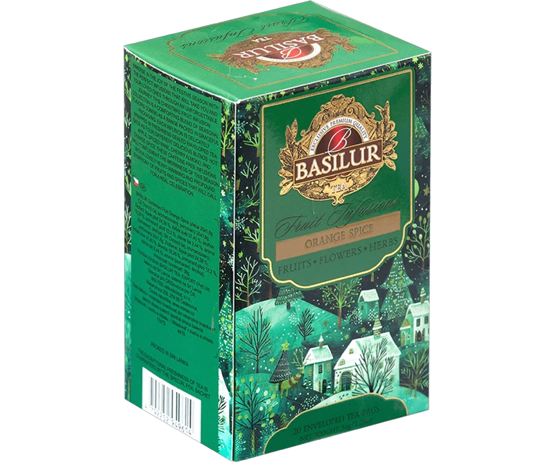 FRUIT INFUSION - INFUSION DE NARANJA CANELA - 20 BOLSAS - BASILUR - 1
