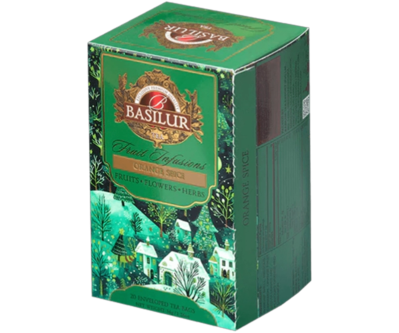 FRUIT INFUSION - INFUSION DE NARANJA CANELA - 20 BOLSAS - BASILUR - 2