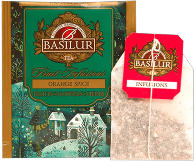 FRUIT INFUSION - INFUSION DE NARANJA CANELA - 20 BOLSAS - BASILUR - 4