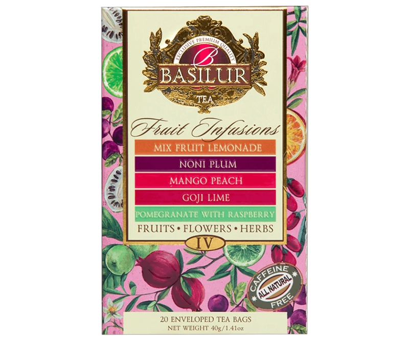 INFUSIONES DE FRUTA - SURTIDO VOL 4 - 20 BOLSITAS - BASILUR - 2