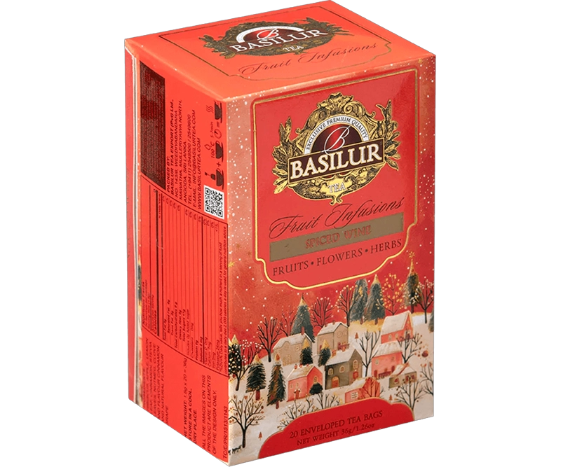 FRUIT INFUSION - UVA CON MANZANA - 20 BOLSAS - BASILUR - 1