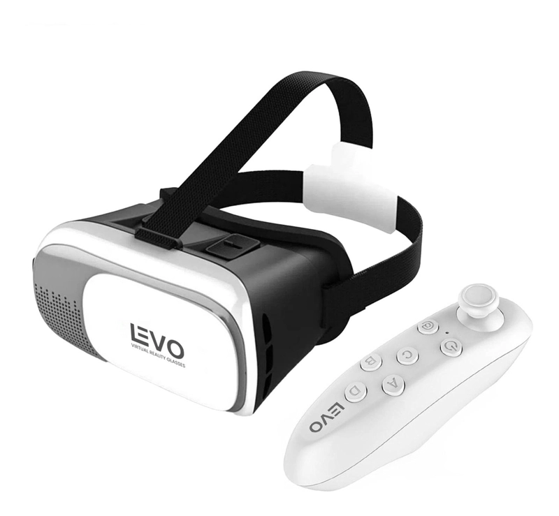 LENTES 3D LEVO VR BOX + CONTROL LENTE DE REALIDAD VIRTUAL - 1