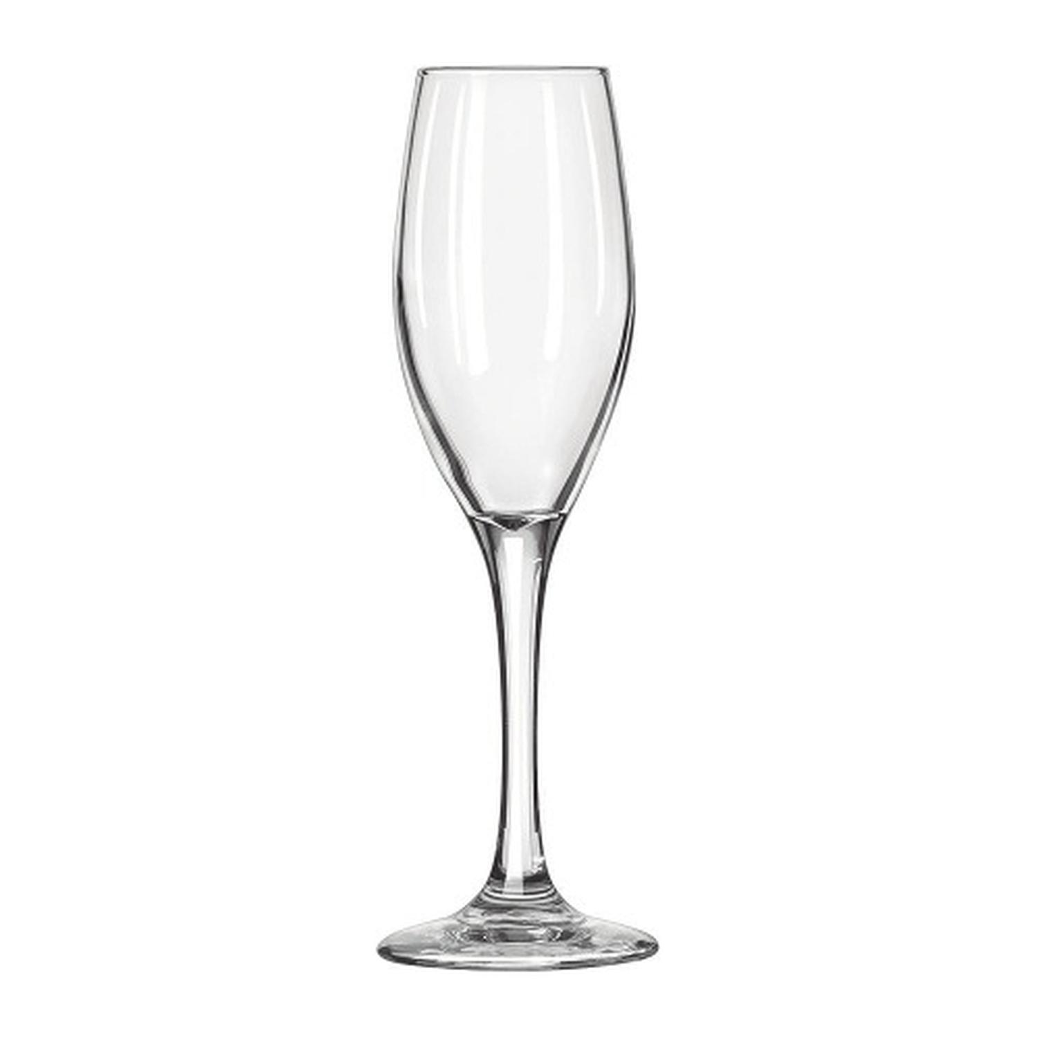 SET 6 COPAS ESPUMANTE FLAUTA VIDRIO 170ML LIBBEY - 1