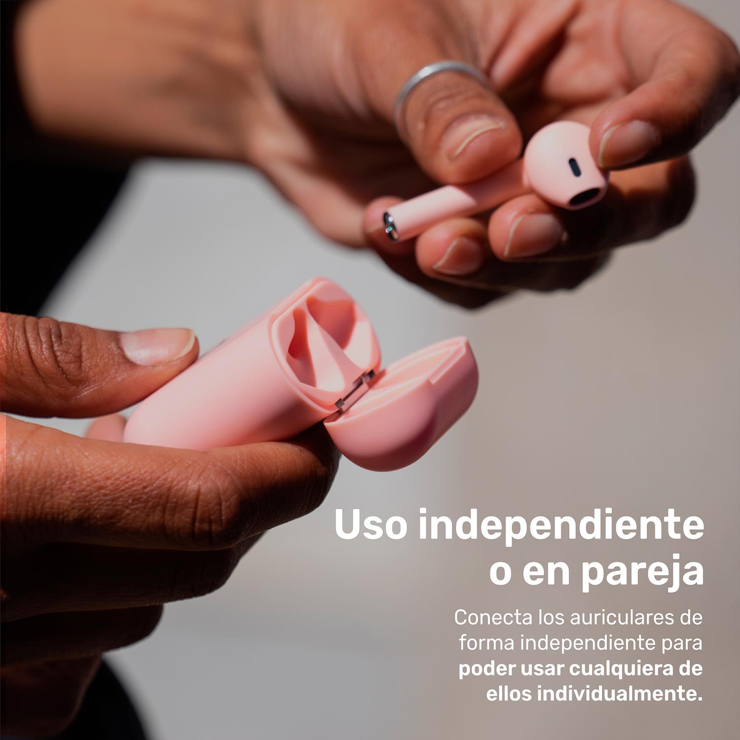 AUDÍFONOS LHOTSE RM12 BLUETOOTH ROSADO - 6