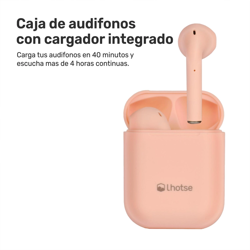 AUDÍFONOS LHOTSE RM12 BLUETOOTH ROSADO - 7