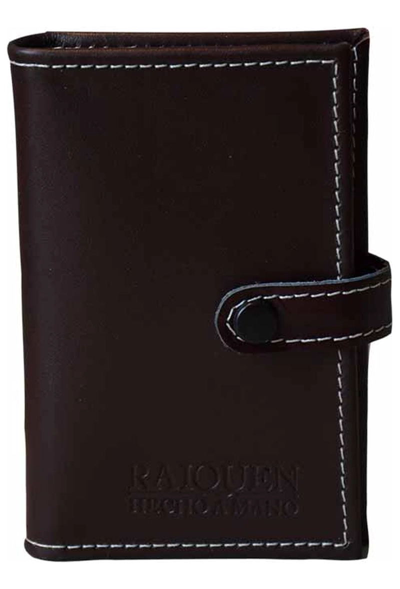 PORTA MOSCA RAIQUEN CUERO FLY FISHING HECHO A MANO - 1