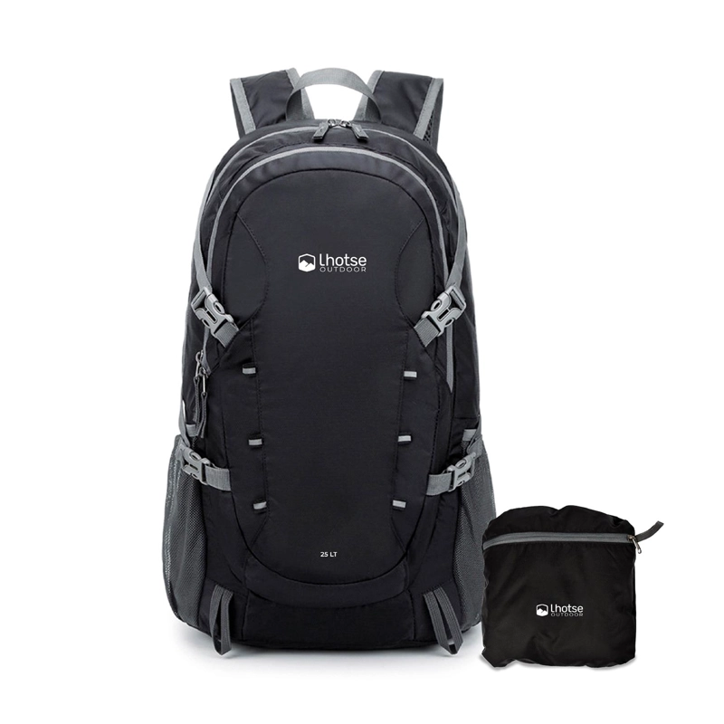MOCHILA OUTDOOR LHOTSE PLEGABLE 25LT NEGRO - 1