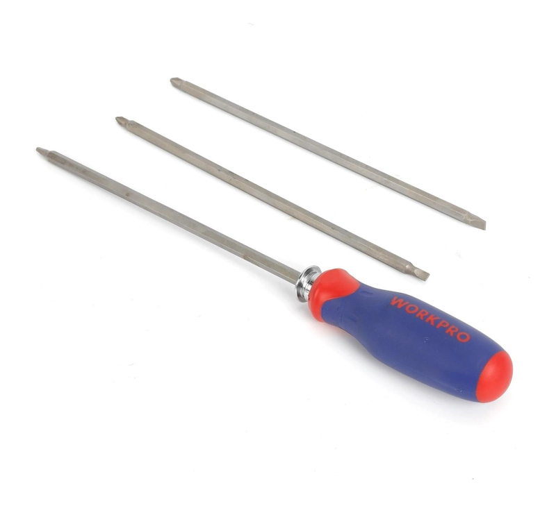DESTORNILLADOR WORKPRO PUNTA INTERCAMBIABLE 6 EN 1 - 3
