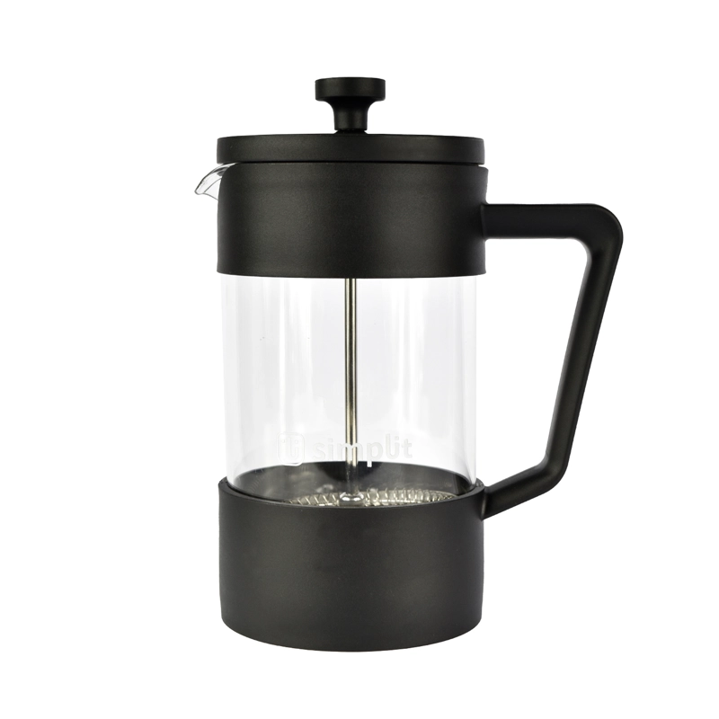 CAFETERA SIMPLIT NESPRESSO PRENSA FRANCESA NEGRA 600 ML - 1