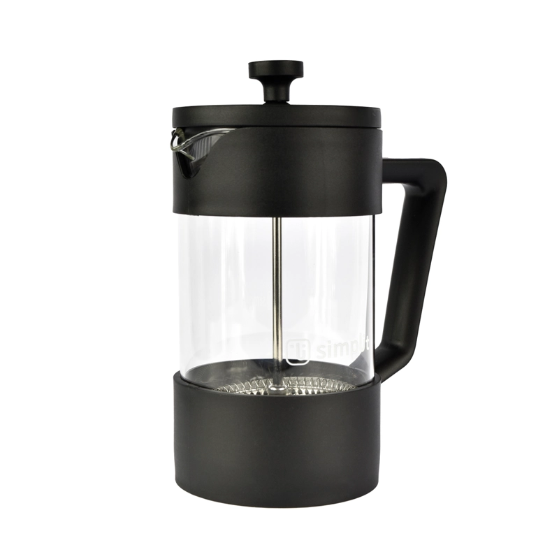 CAFETERA SIMPLIT NESPRESSO PRENSA FRANCESA NEGRA 600 ML - 5