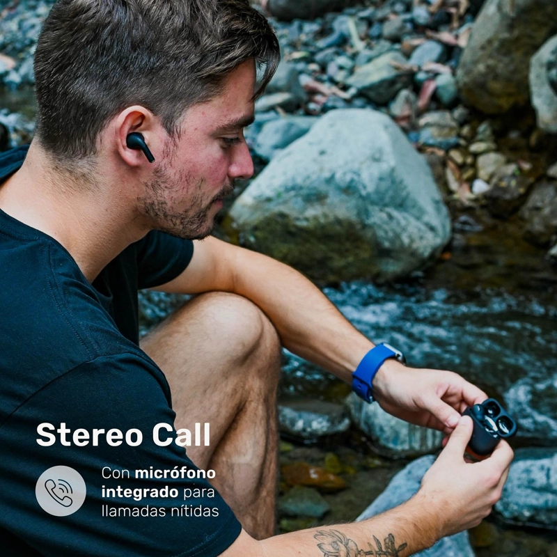 AUDÍFONOS LHOTSE RM7 PRO BLUETOOTH NEGRO - 5