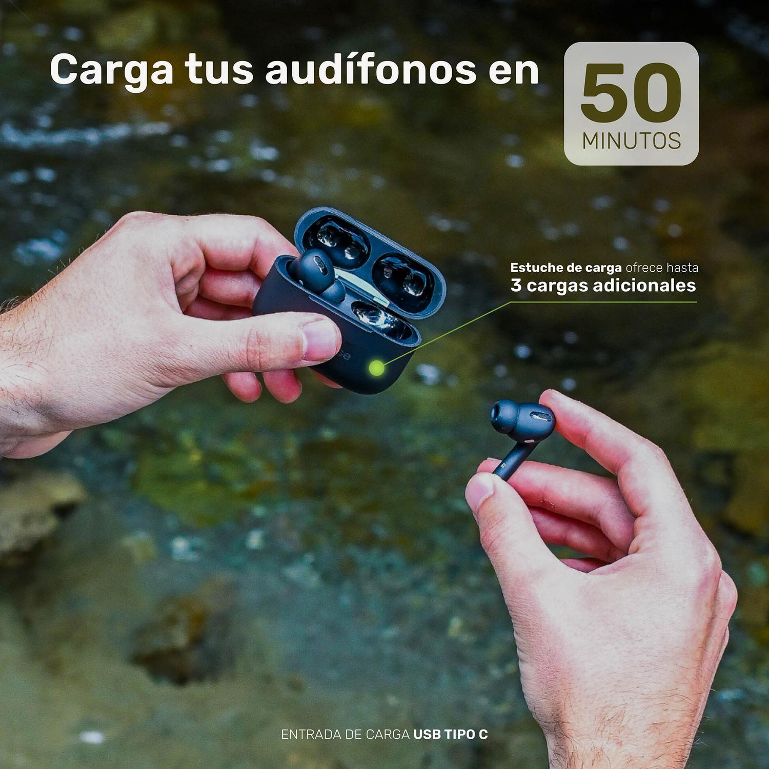 AUDÍFONOS LHOTSE RM7 PRO BLUETOOTH NEGRO - 6