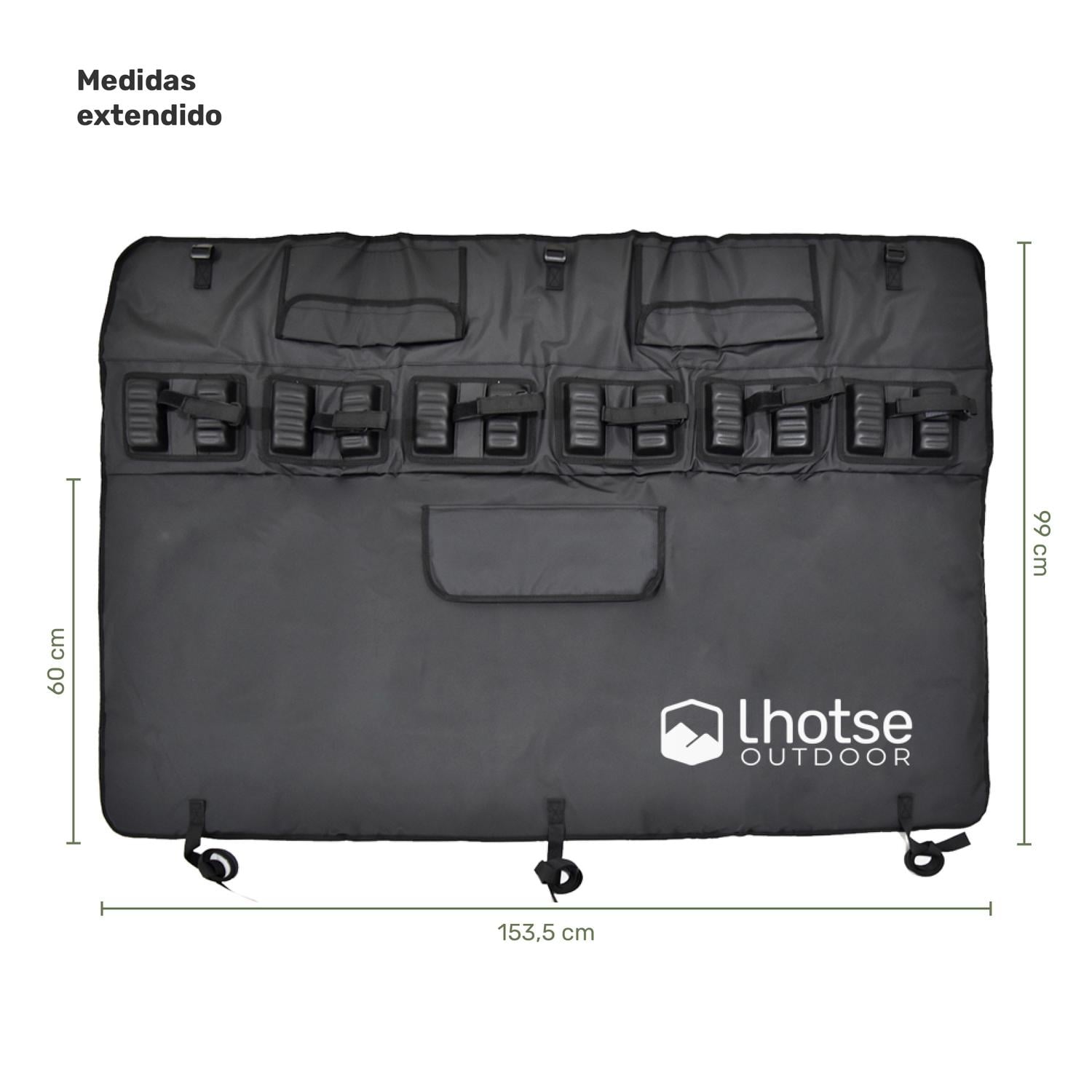 PICK-UP PAD LHOTSE PORTA 6 BICICLETAS - 5