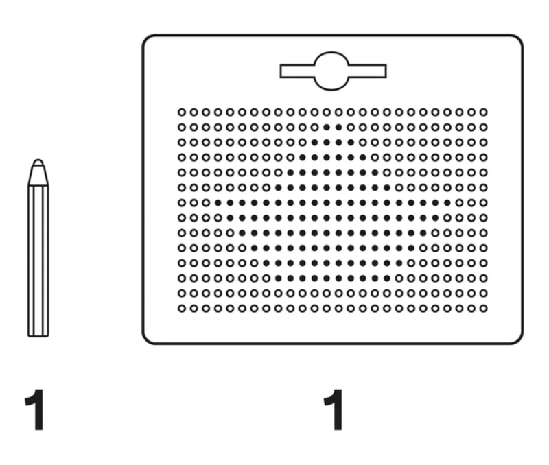 JUEGO MAGNÉTICO IMAPAD NEGRO - 7