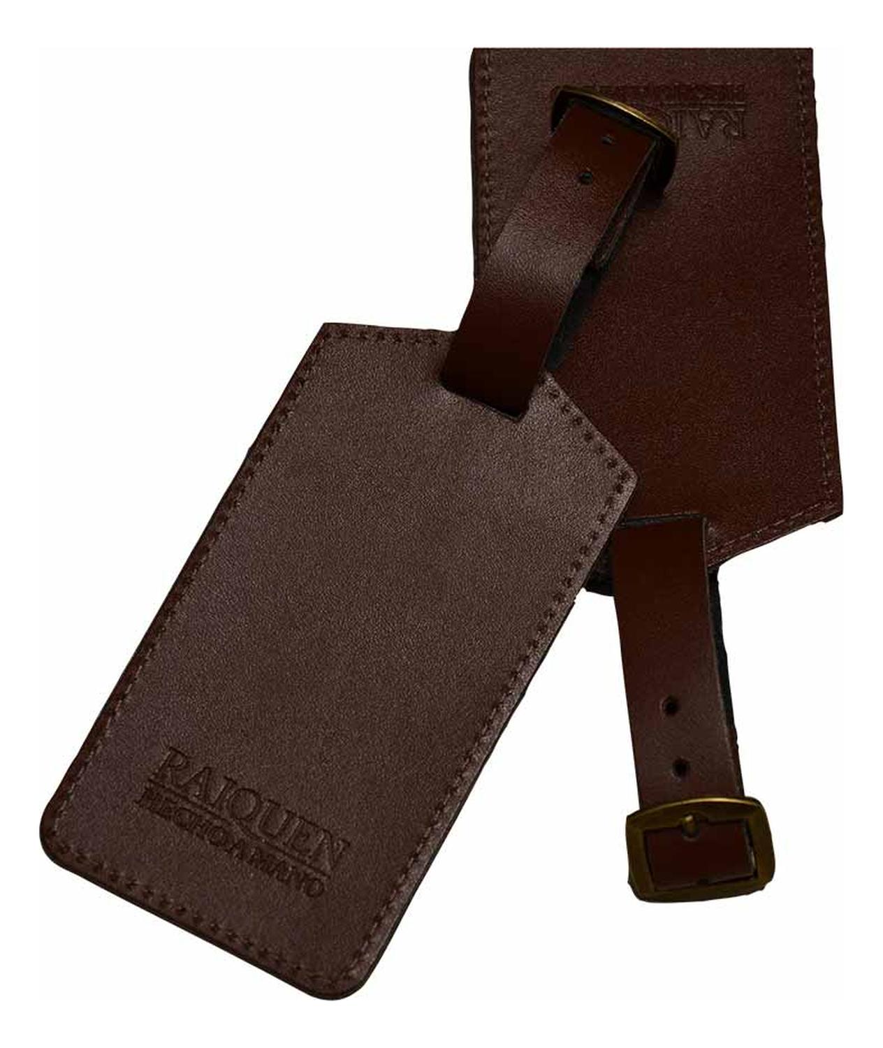 IDENTIFICADOR PARA EQUIPAJE DE CUERO HECHO A MANO RAIQUEN - 2