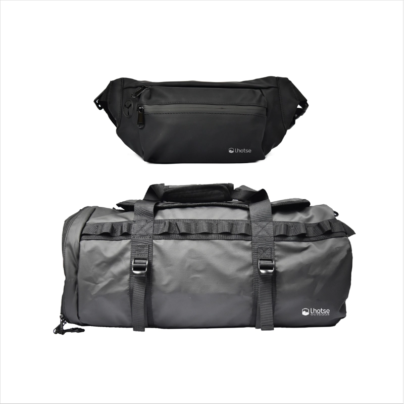 KIT BOLSO DEPORTIVO + BANANO IMPERMEABLE LHOTSE - 1