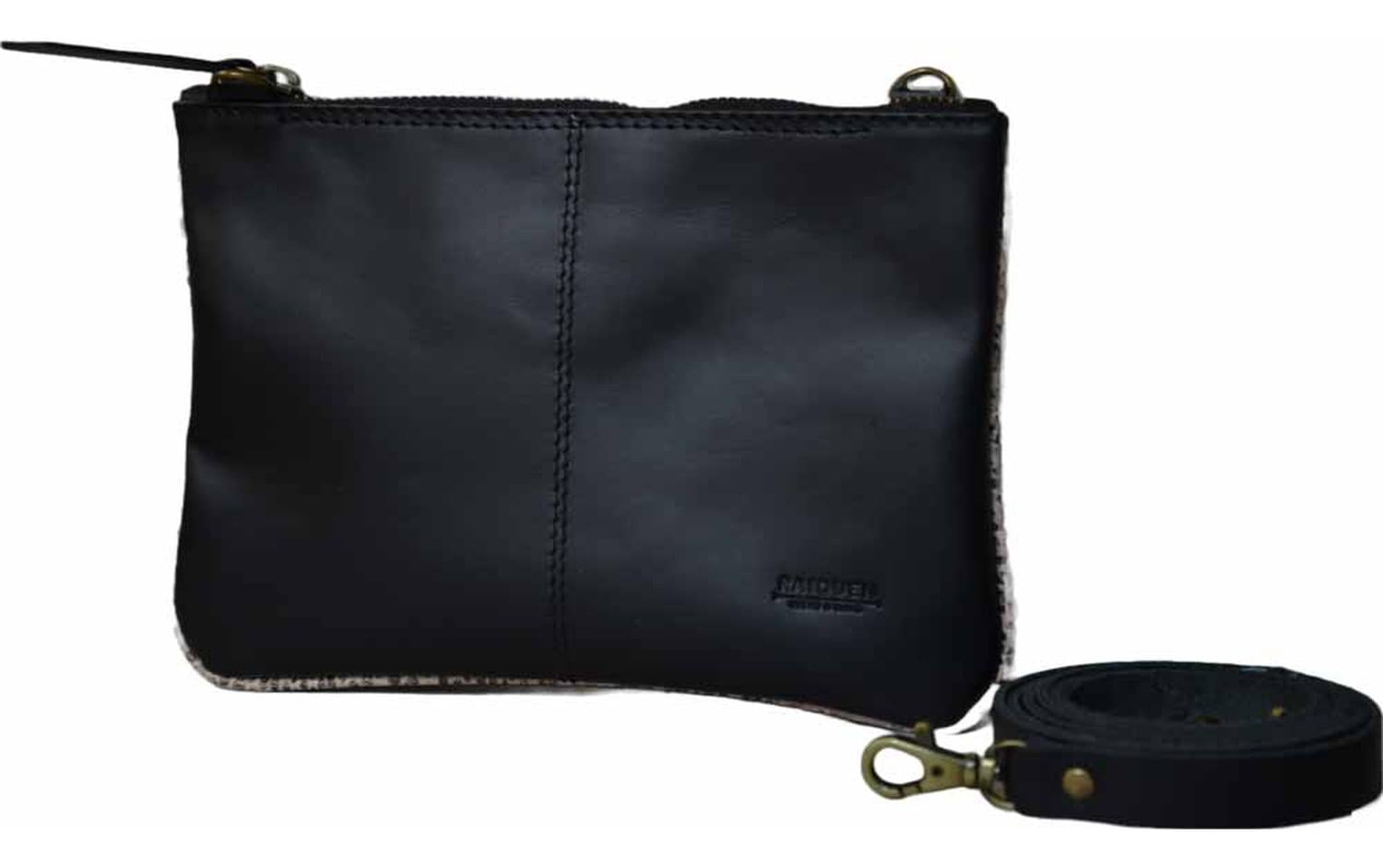 CARTERA PETTY CUERO HECHO A MANO RAIQUEN - 1