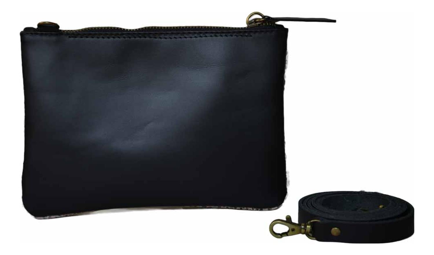 CARTERA PETTY CUERO HECHO A MANO RAIQUEN - 3