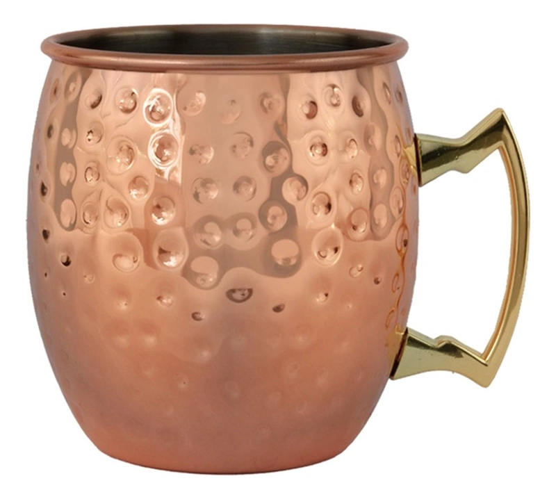 SET 2 VASOS MOSCOW MULE MUG COBRE + BOMBILLAS SIMPLIT - 9