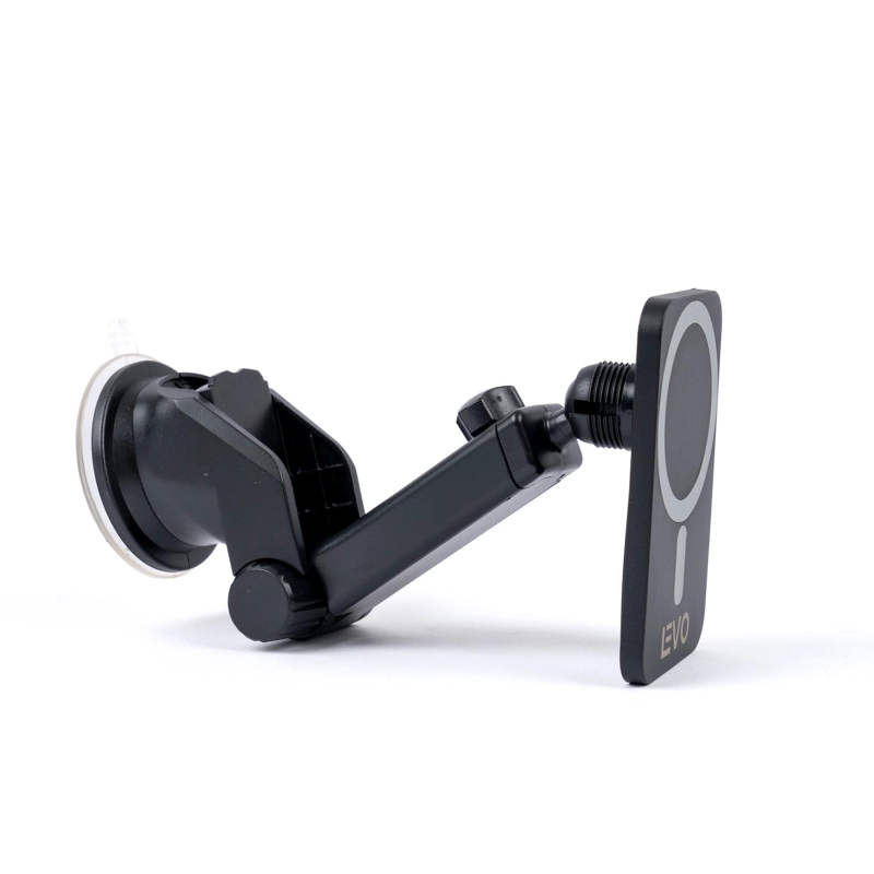CARGADOR INALAMBRICO RAPIDO AUTO IPHONE 12/13 V+ LEVO - 2