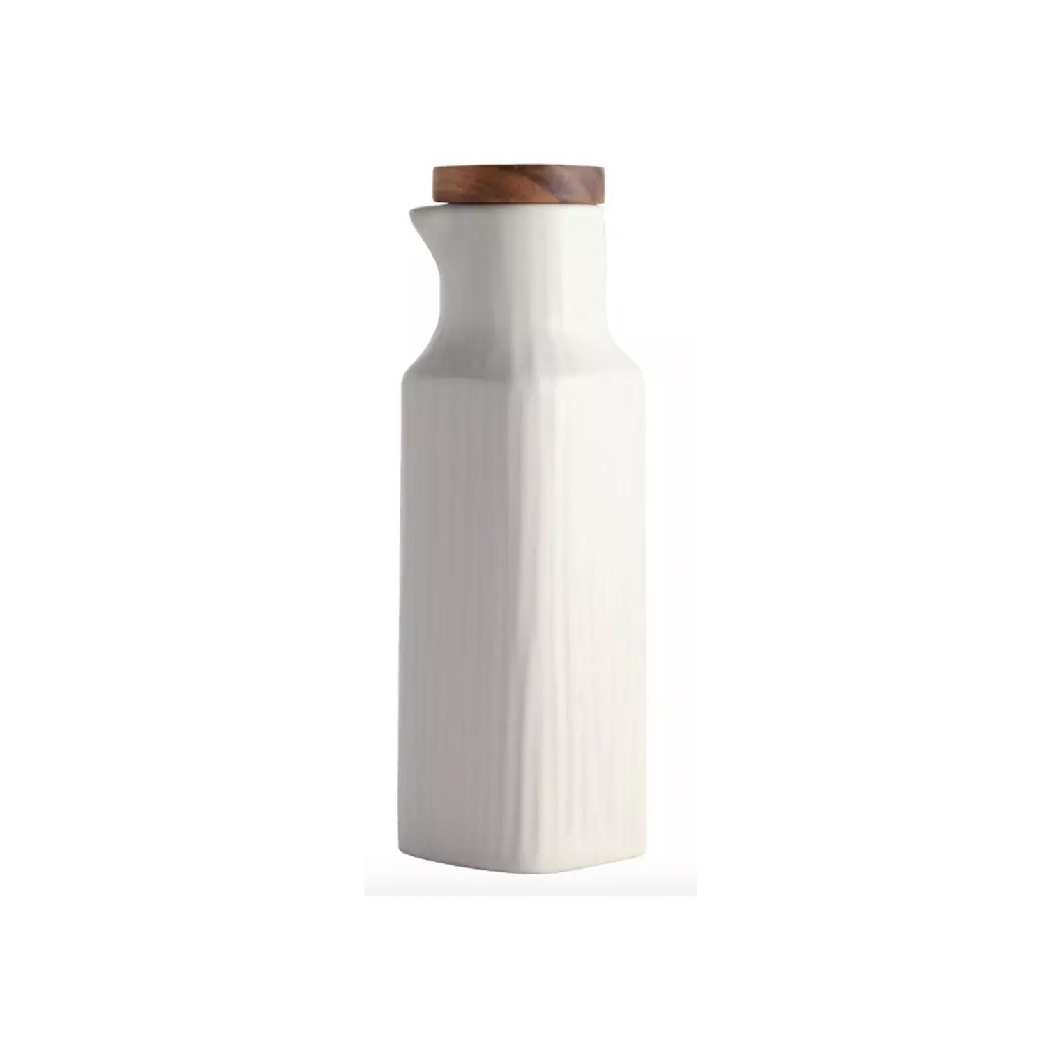 SET ALCUZA CERAMICA 2 PIEZAS CUADRADA 500 ML SIMPLIT - 4