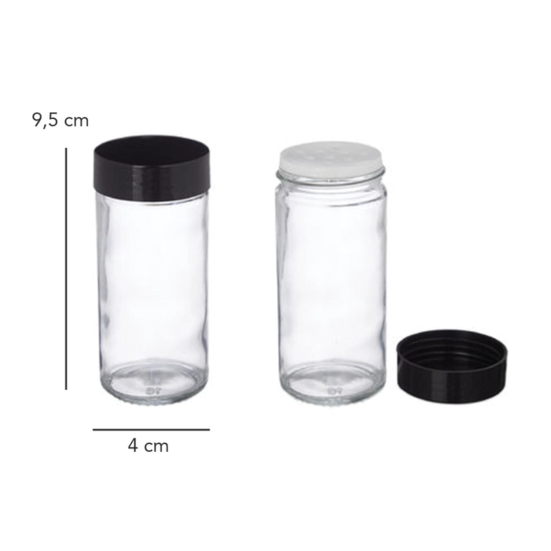 ESPECIERO CONDIMENTOS DE MADERA 8 FRASCOS VIDRIO SIMPLIT - 4