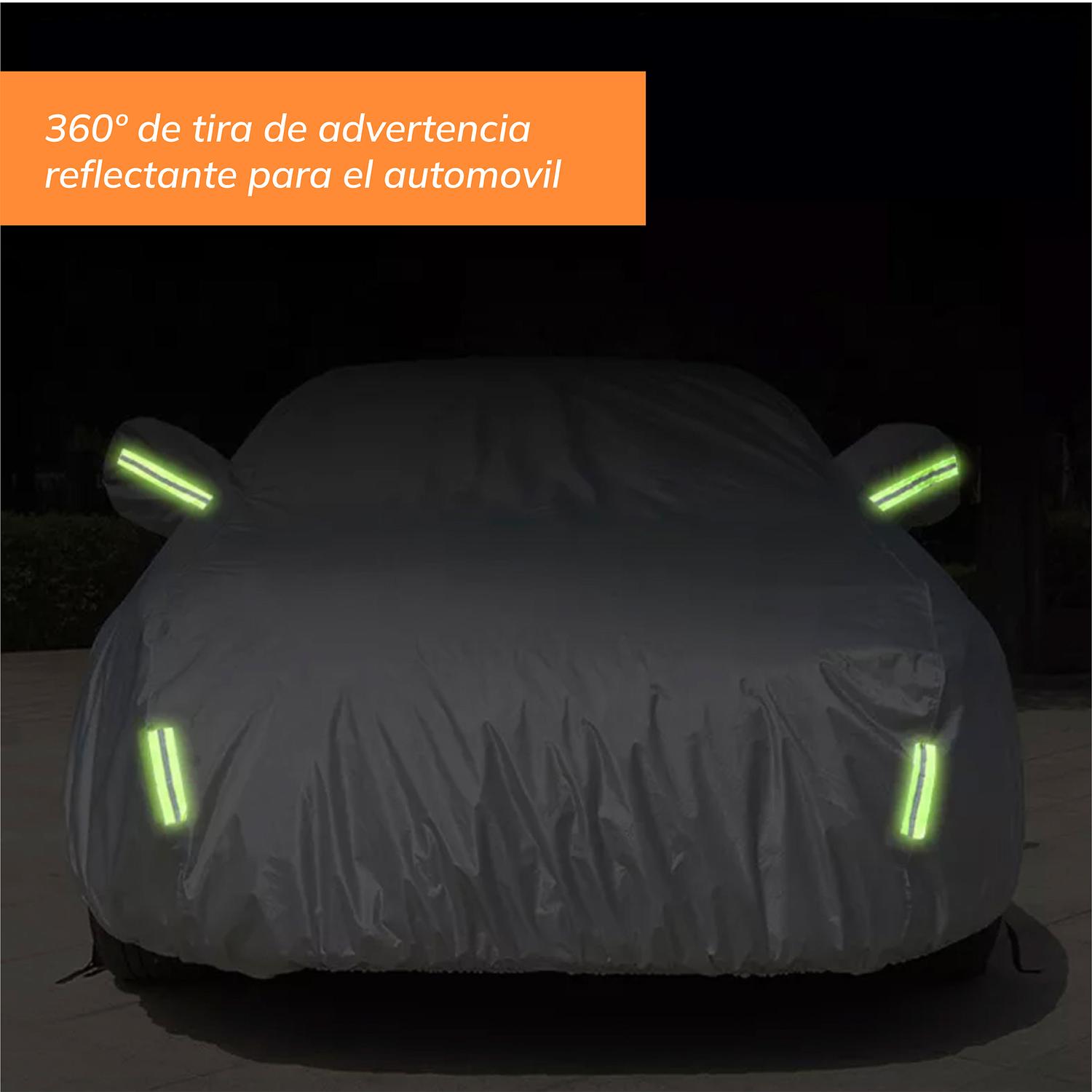 CARPA FUNDA CUBRE AUTO XROAD IMPERMEABLE PREMIUM CON FELPA - 6