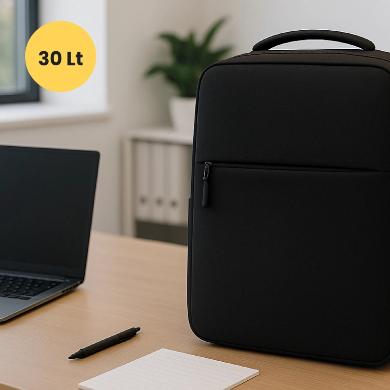 MOCHILA PARA NOTEBOOK CON PUERTO USB 15' NEGRO LEVO - 2