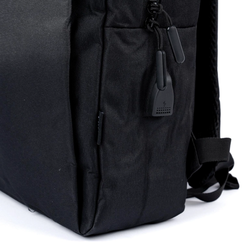 MOCHILA PARA NOTEBOOK CON PUERTO USB 15' NEGRO LEVO - 8