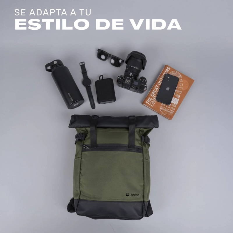 MOCHILA VOLCANO LHOTSE 19 LT VERDE - 3