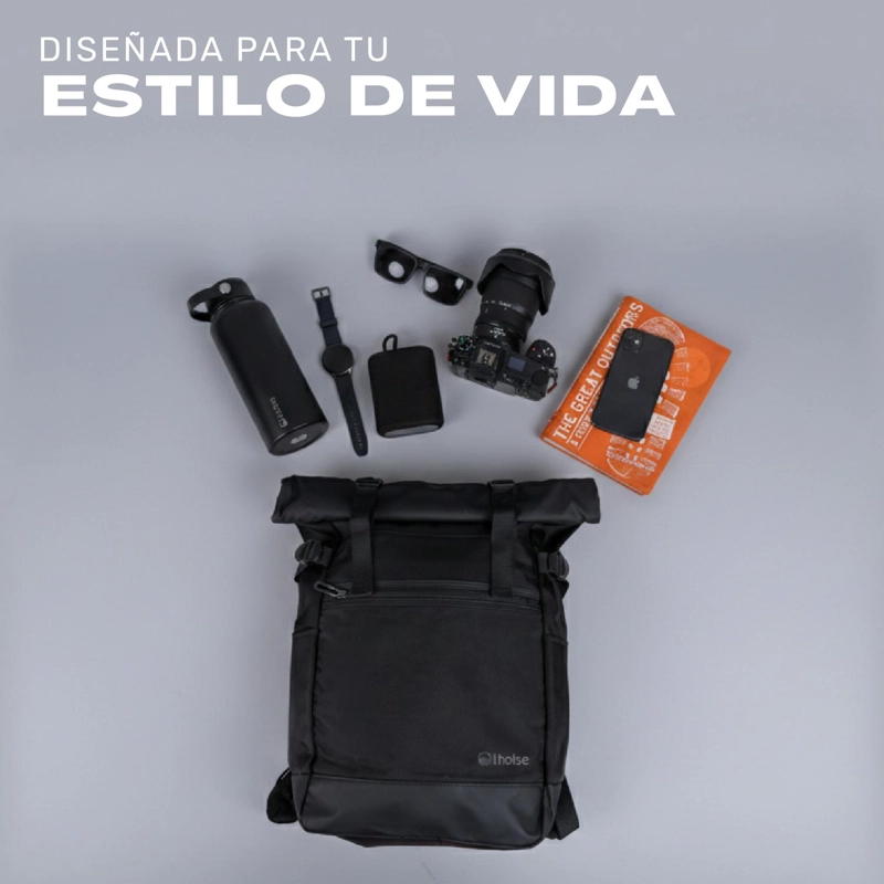 MOCHILA VOLCANO LHOTSE 19 LT NEGRO - 3