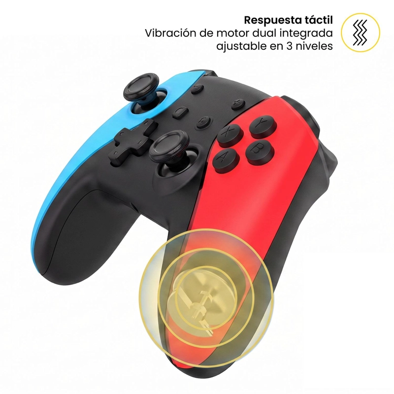 CONTROL JOYSTICK CONTROLLER COMPATIBLE NINTENDO SWITCH LEVO - 5