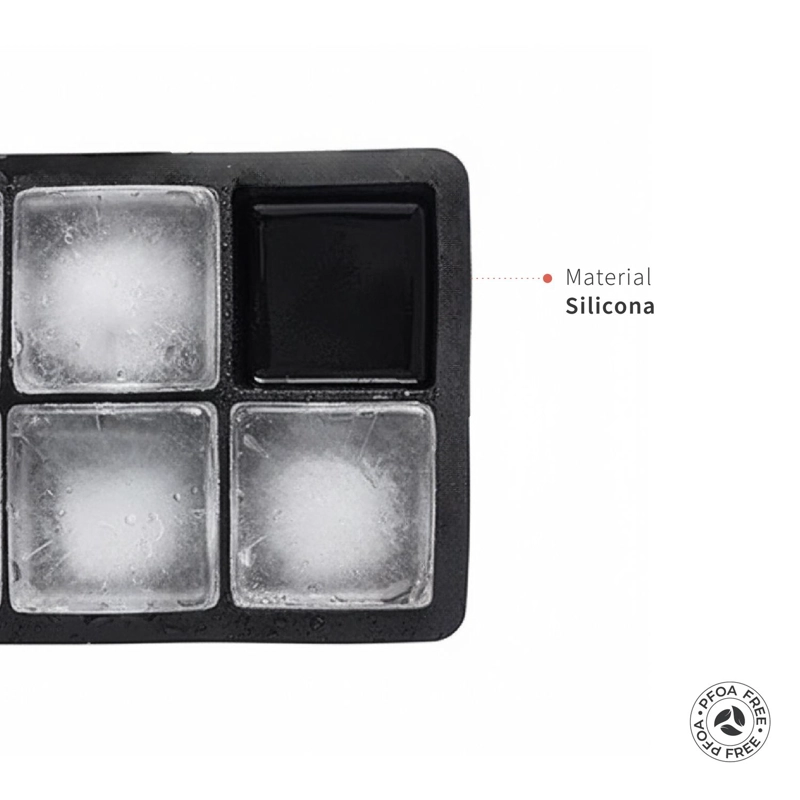 CUBETA DE HIELO SILICONA 6 HIELOS GRANDES SIMPLIT - 3