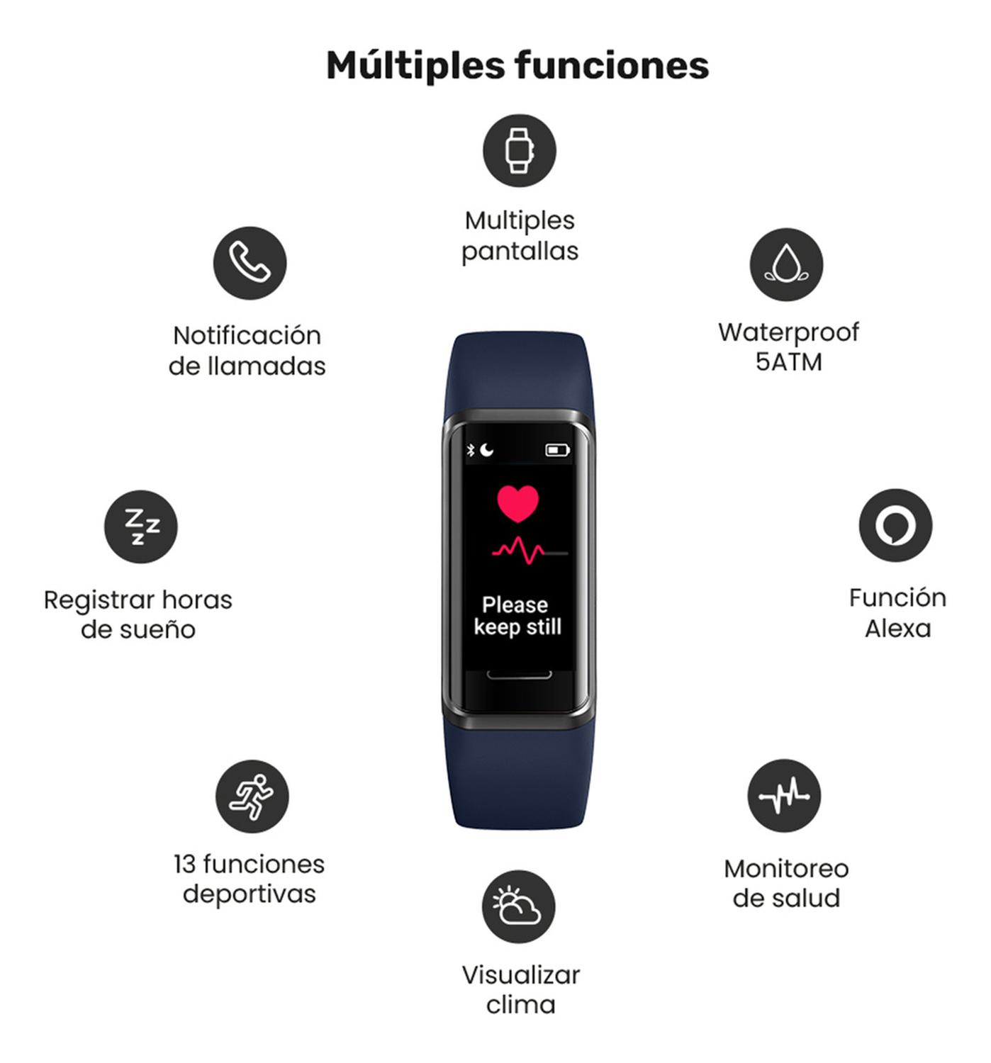 SMARTBAND LHOTSE URBAN GT AZUL - 5