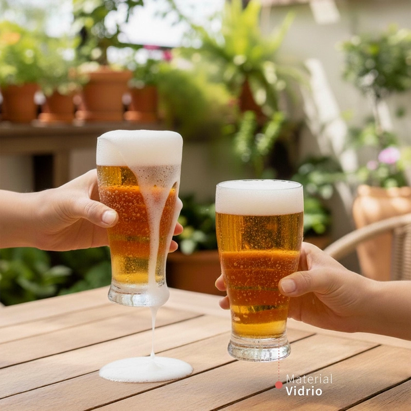 SET 6 VASOS CERVEZA PORTLAND 380ML SIMPLIT - 4