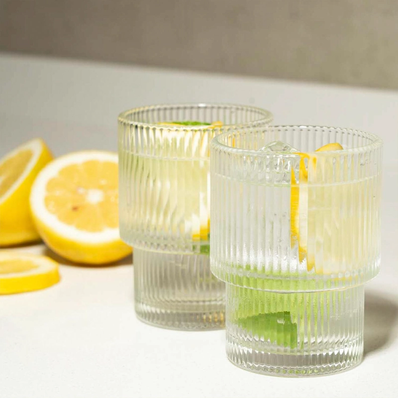SET 6 VASOS CORTO VINTAGE CHARLOTTE 200ML SIMPLIT - 6