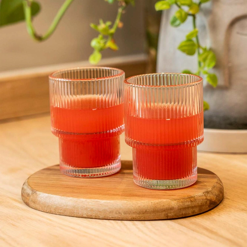 SET 6 VASOS CORTO VINTAGE CHARLOTTE 200ML SIMPLIT - 7