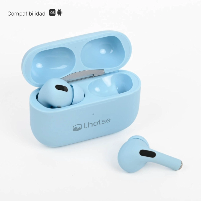 AUDÍFONOS LHOTSE RM7 PRO BLUETOOTH CELESTE - 7