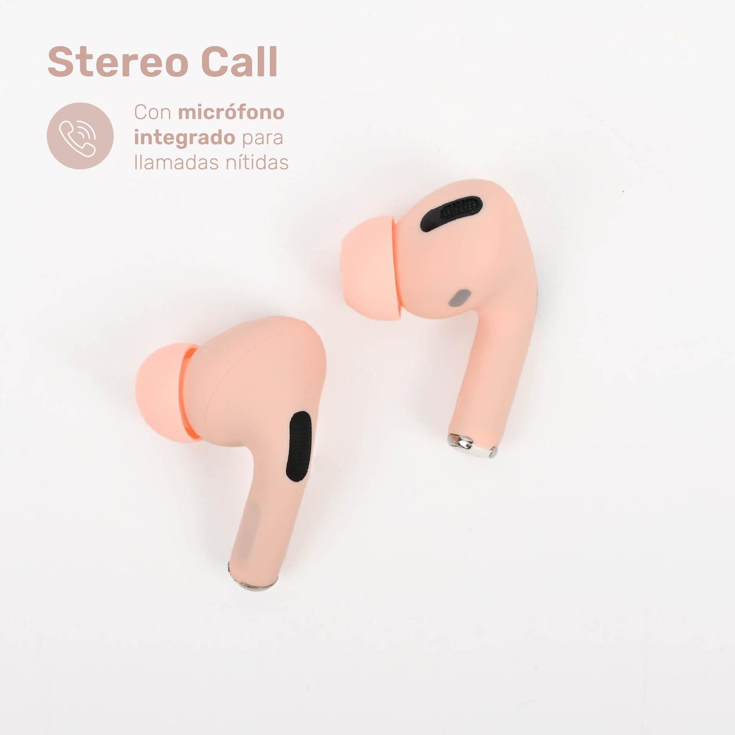 AUDÍFONOS LHOTSE RM7 PRO BLUETOOTH ROSADO - 6