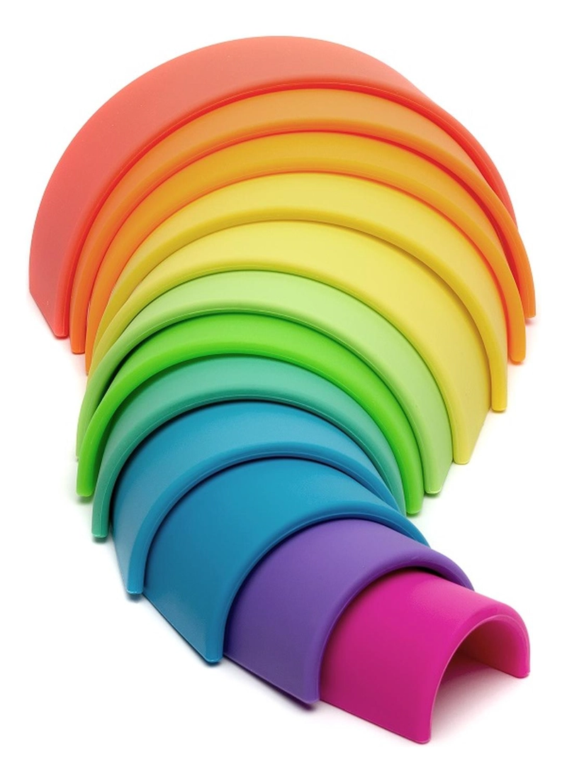 JUGUETE DËNA ARCOIRIS DE COLORES 12PCS - 1