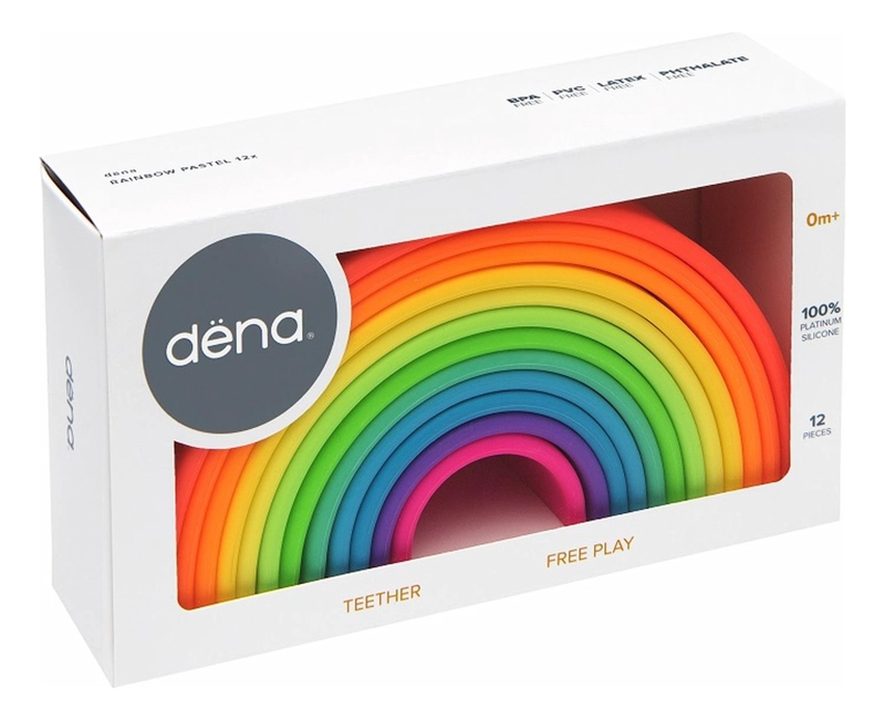 JUGUETE DËNA ARCOIRIS DE COLORES 12PCS - 7